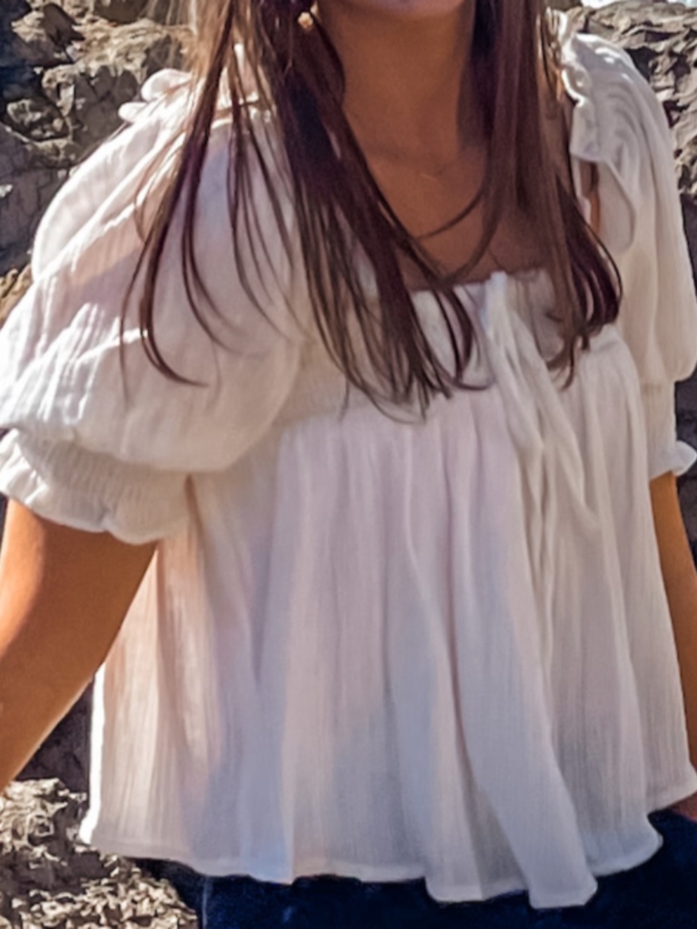 ASOS White blouse - Size 2
